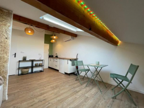 Chaleureux studio mansardé - cœur de ville de Sète